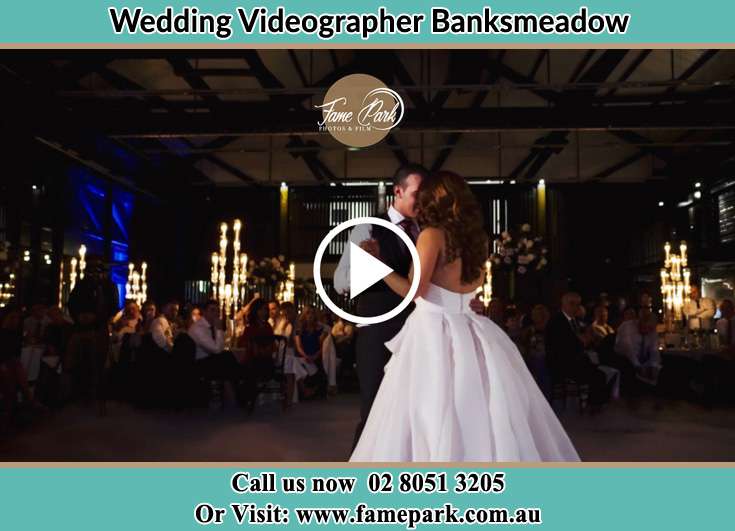 Bride and Groom at the dance floor Banksmeadow NSW 2019