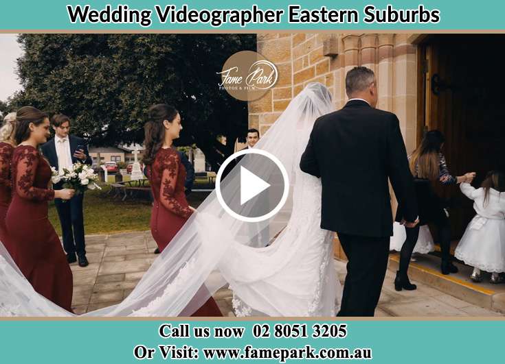 Bride At The Entrance Of The Church Eastern Suburbs