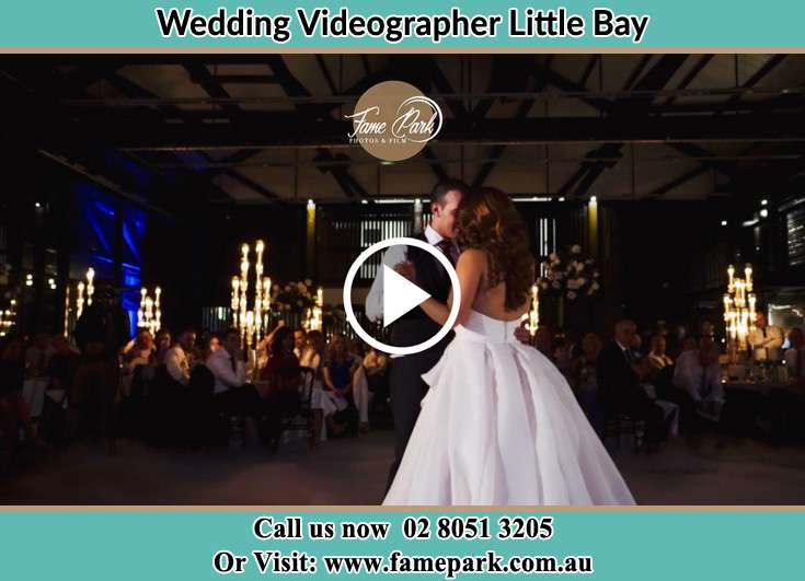 Bride and Groom at the dance floor Little Bay NSW 2036