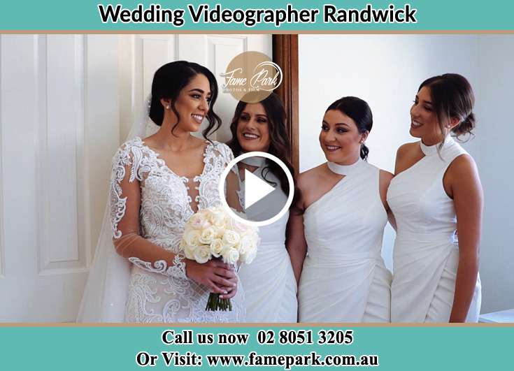 The Bride with her bridesmaids Randwick NSW 2031