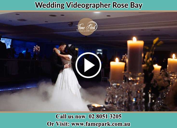 The new couples having a dance on the dance floor Rose Bay NSW 2029