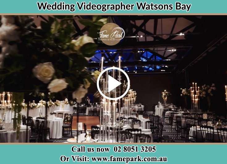 The wedding reception vemue Watsons Bay NSW 2030