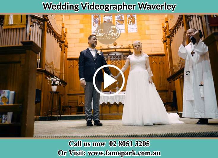 During the wedding ceremony Waverley NSW 2024